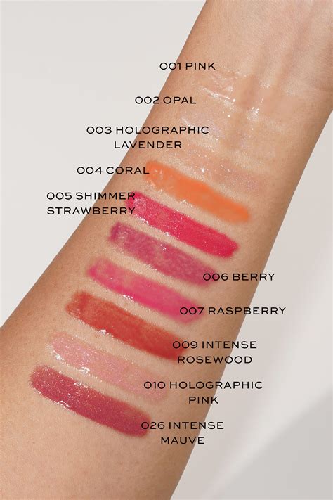 ulta dior addict lip glow|Dior lip gloss color chart.